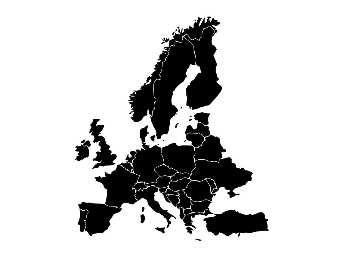 Map of Europe
